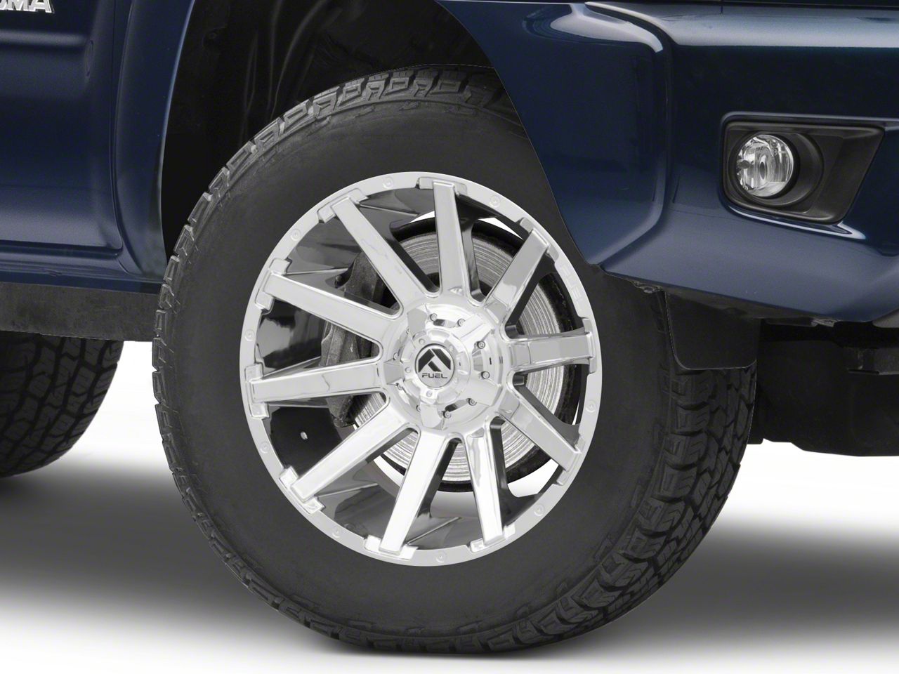 Fuel Wheels Tacoma Contra Chrome 6-Lug Wheel; 18x9; -12mm Offset ...