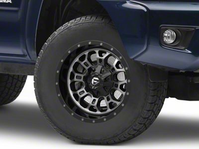 Fuel Wheels Crush Gloss Machined Double Dark Tint 6-Lug Wheel; 17x9; -12mm Offset (05-15 Tacoma)