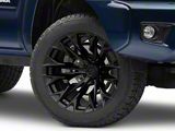 Fuel Wheels Flame Blackout 6-Lug Wheel; 20x9; 20mm Offset (05-15 Tacoma)