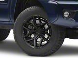 Fuel Wheels Flux Blackout 6-Lug Wheel; 18x9; 30mm Offset (05-15 Tacoma)