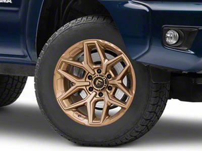 Fuel Wheels Flux Platinum Bronze 6-Lug Wheel; 18x9; 20mm Offset (05-15 Tacoma)