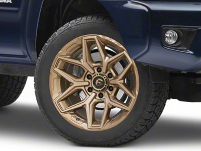 Fuel Wheels Flux Platinum Bronze 6-Lug Wheel; 20x10; -18mm Offset (05-15 Tacoma)