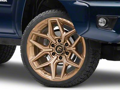 Fuel Wheels Flux Platinum Bronze 6-Lug Wheel; 22x10; -18mm Offset (05-15 Tacoma)
