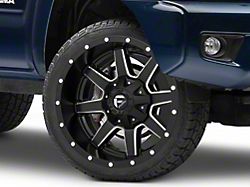 Fuel Wheels Maverick Matte Black Milled 6-Lug Wheel; 22x10; 10mm Offset (05-15 Tacoma)