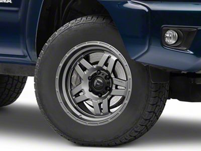 Fuel Wheels Oxide Matte Gunmetal 6-Lug Wheel; 17x8.5; 1mm Offset (05-15 Tacoma)