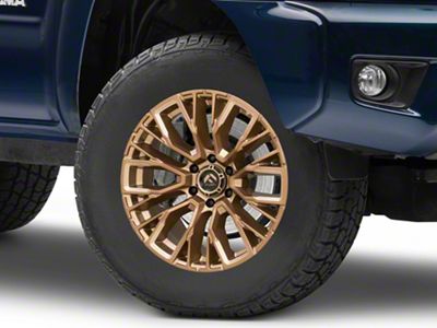 Fuel Wheels Rebar Platinum Bronze Milled 6-Lug Wheel; 17x9; -12mm Offset (05-15 Tacoma)