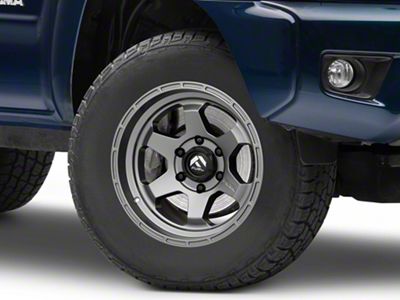 Fuel Wheels Shok Matte Gunmetal 6-Lug Wheel; 17x9; 1mm Offset (05-15 Tacoma)