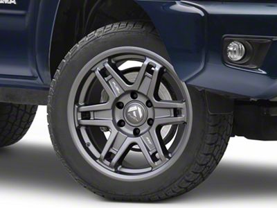 Fuel Wheels Slayer Matte Gunmetal 6-Lug Wheel; 20x9; 1mm Offset (05-15 Tacoma)