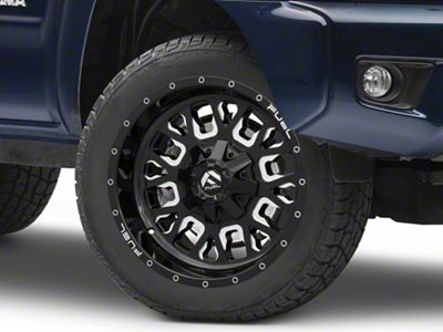 Fuel Wheels Stroke Gloss Black Milled 6-Lug Wheel; 20x9; 20mm Offset (05-15 Tacoma)