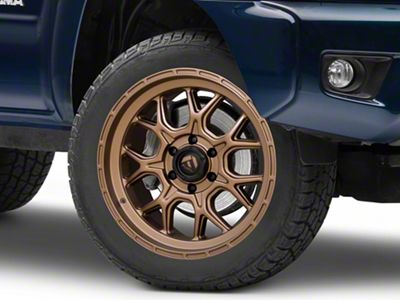 Fuel Wheels Tech Matte Bronze 6-Lug Wheel; 20x10; -18mm Offset (05-15 Tacoma)
