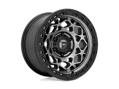 Fuel Wheels Unit Gunmetal with Matte Black Ring 6-Lug Wheel; 17x9; -12mm Offset (05-15 Tacoma)