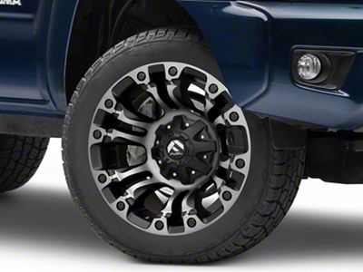 Fuel Wheels Vapor Matte Black with Gray Tint 6-Lug Wheel; 20x9; 19mm Offset (05-15 Tacoma)