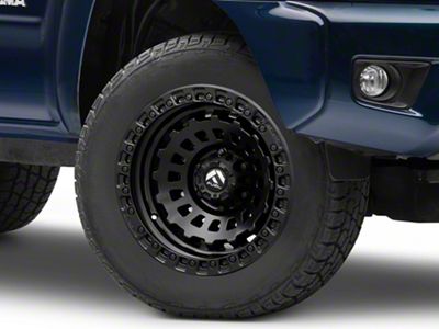 Fuel Wheels Zephyr Matte Black 6-Lug Wheel; 18x9; -12mm Offset (05-15 Tacoma)