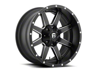 Fuel Wheels Maverick Matte Black Milled 5-Lug Wheel; 20x9; 35mm Offset (07-13 Tundra)