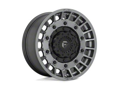 Fuel Wheels Militia Matte Anthracite and Black 5-Lug Wheel; 20x10; -18mm Offset (07-13 Tundra)