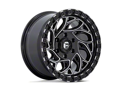 Fuel Wheels Runner OR Gloss Black Milled 5-Lug Wheel; 18x9; -12mm Offset (07-13 Tundra)