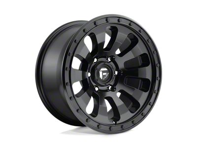Fuel Wheels Tactic Matte Black 5-Lug Wheel; 18x9; 20mm Offset (07-13 Tundra)