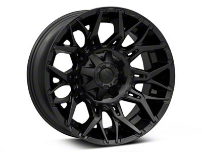 Fuel Wheels Twitch Blackout 5-Lug Wheel; 22x10; -18mm Offset (07-13 Tundra)