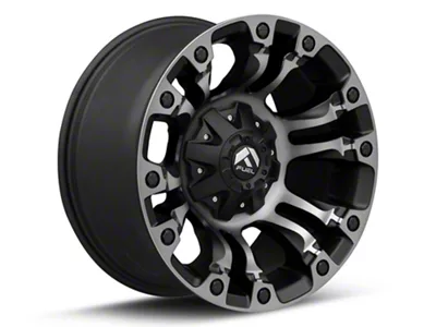 Fuel Wheels Vapor Matte Black Gray Tint 5-Lug Wheel; 20x10; -18mm Offset (07-13 Tundra)