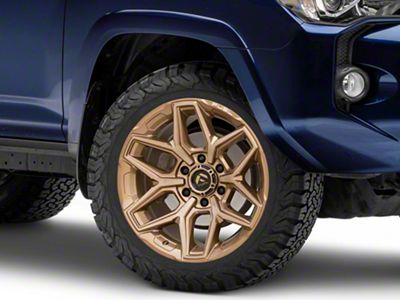 Fuel Wheels Flux Platinum Bronze 6-Lug Wheel; 20x9; 1mm Offset (10-24 4Runner)