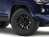 Fuel Wheels Rebar Blackout 6-Lug Wheel; 17x9; -12mm Offset (10-24 4Runner)