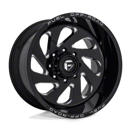 Fuel Wheels Toyota 4-Runner Vortex Gloss Black Milled 6-Lug Wheel ...
