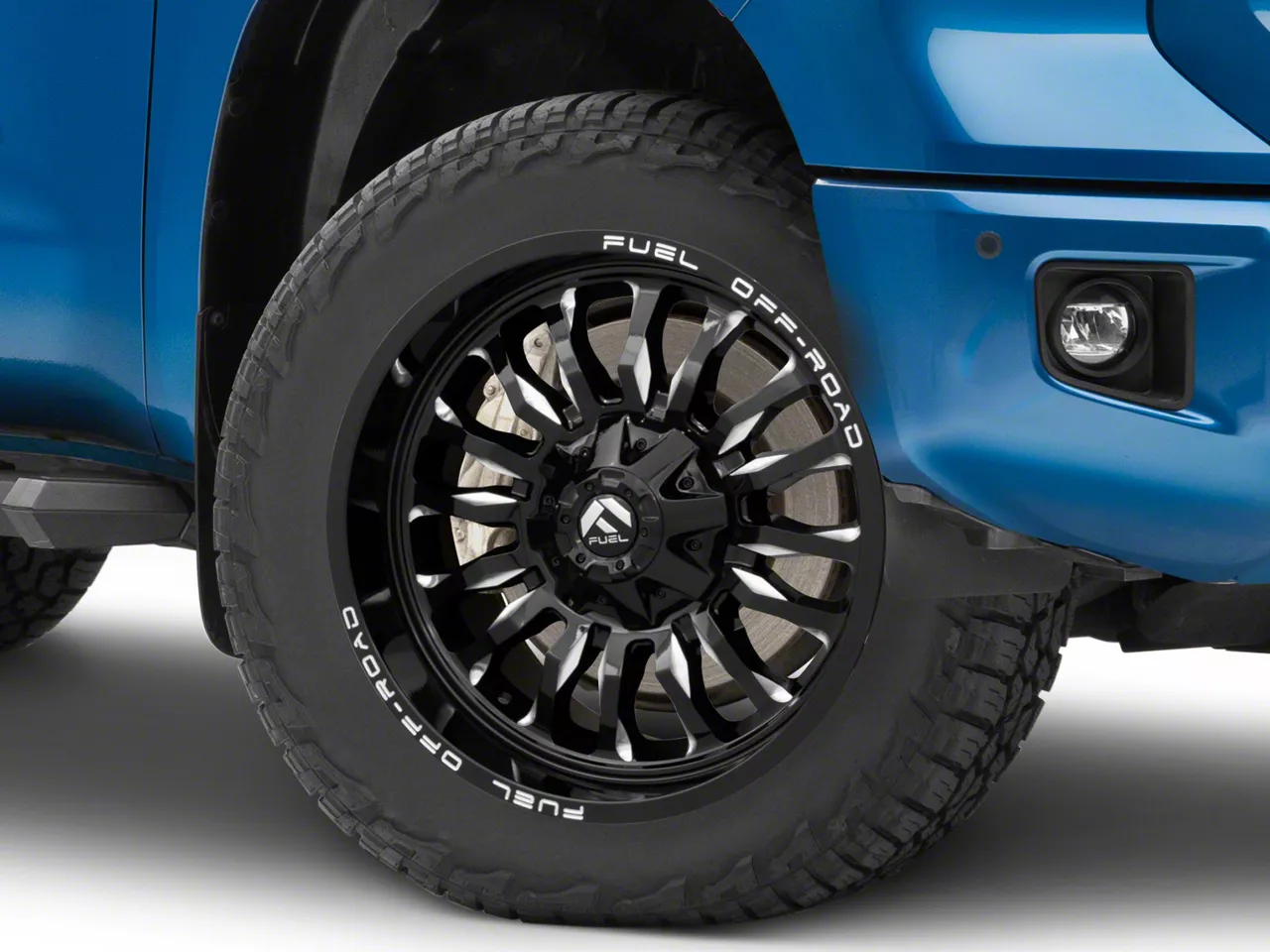 Fuel Wheels Tundra Arc Gloss Black Milled 5-Lug Wheel; 20x9