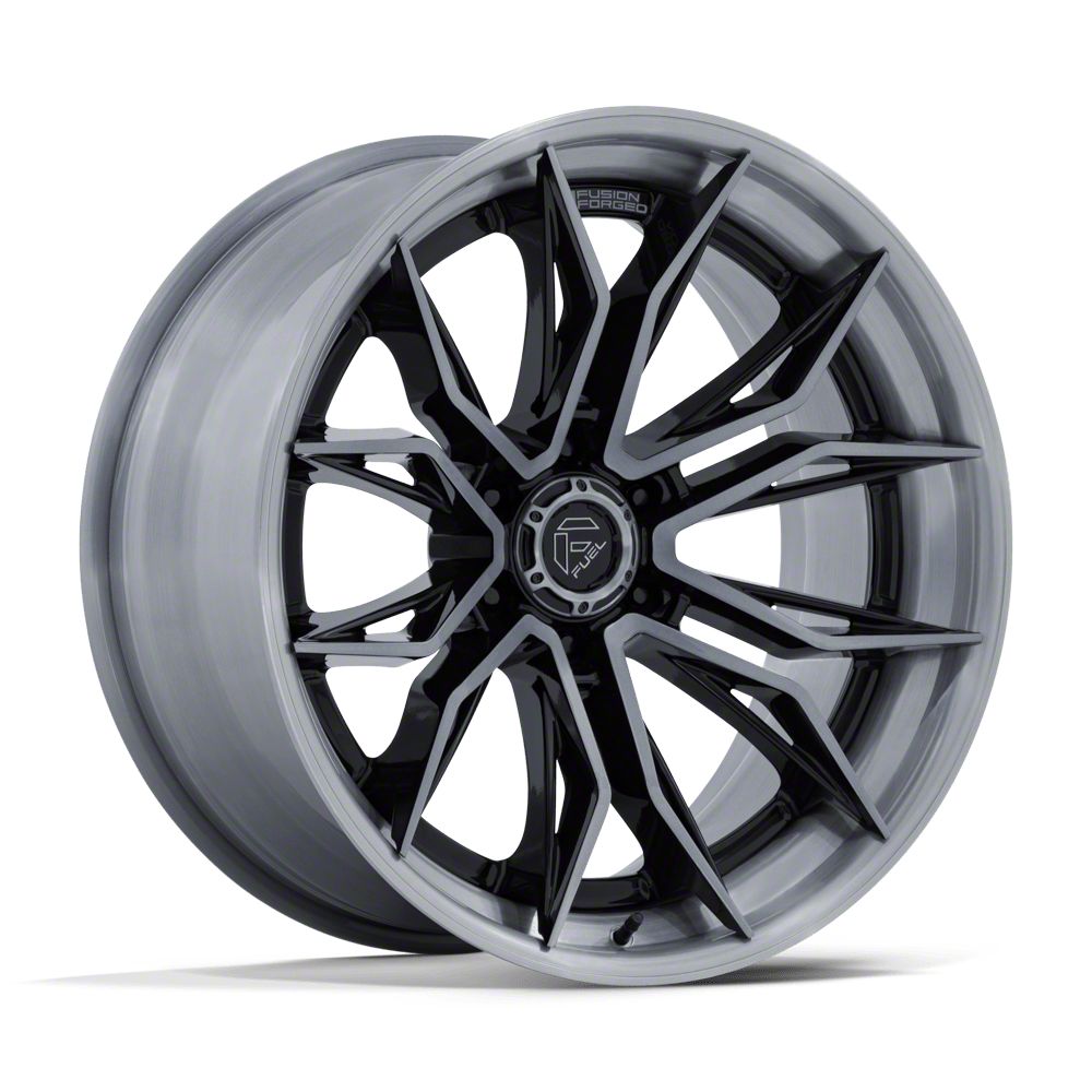 Fuel Wheels Tacoma Mutiny Gloss Black Brushed Dark Tint 6-Lug Wheel ...