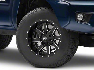 Fuel Wheels Maverick Matte Black Milled 6-Lug Wheel; 17x9; 1mm Offset (05-15 Tacoma)