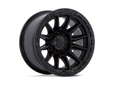 Fuel Wheels Baller Matte Black Double Dark Tint 6-Lug Wheel; 20x9.5; 30mm Offset (24-25 Tacoma)