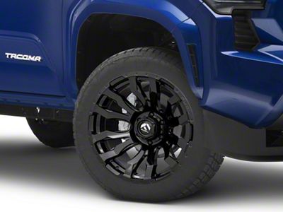 Fuel Wheels Blitz Gloss Black 6-Lug Wheel; 20x9; 1mm Offset (24-25 Tacoma)