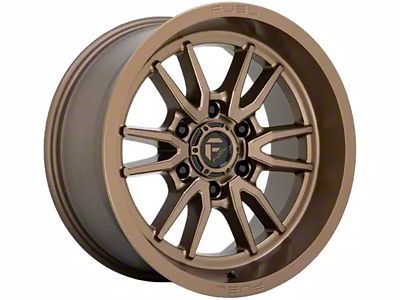 Fuel Wheels Clash Bronze 6-Lug Wheel; 18x9; 1mm Offset (24-25 Tacoma)