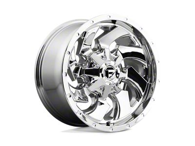 Fuel Wheels Cleaver Chrome 6-Lug Wheel; 22x12; -44mm Offset (24-25 Tacoma)