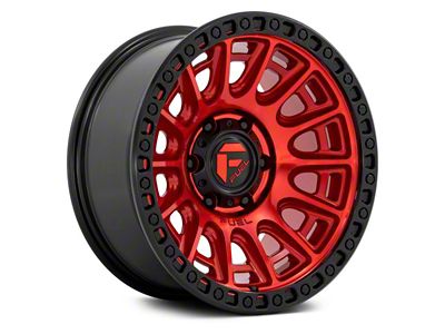 Fuel Wheels Cycle Candy Red 6-Lug Wheel; 17x8.5; 25mm Offset (24-25 Tacoma)