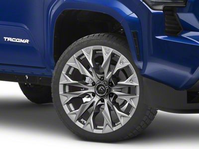 Fuel Wheels Flame Platinum 6-Lug Wheel; 22x10; -18mm Offset (24-25 Tacoma)