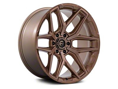 Fuel Wheels Fusion Forged Flux Platinum Bronze 6-Lug Wheel; 17x9; 1mm Offset (24-25 Tacoma)