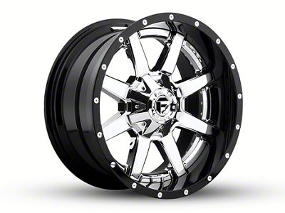 Fuel Wheels Maverick Chrome 6-Lug Wheel; 24x12; -44mm Offset (24-25 Tacoma)