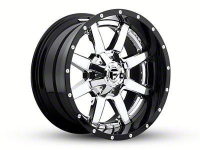 Fuel Wheels Maverick Chrome 6-Lug Wheel; 24x14; -75mm Offset (24-25 Tacoma)