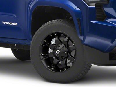Fuel Wheels Octane Matte Black 6-Lug Wheel; 18x9; 1mm Offset (24-25 Tacoma)