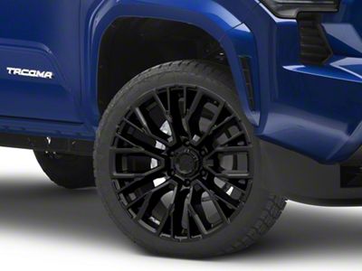 Fuel Wheels Rebar Blackout 6-Lug Wheel; 22x12; -44mm Offset (24-25 Tacoma)