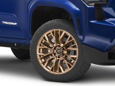 Fuel Wheels Rebar Platinum Bronze Milled 6-Lug Wheel; 20x9; 20mm Offset (24-25 Tacoma)