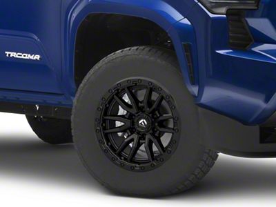 Fuel Wheels Rebel Matte Black 6-Lug Wheel; 17x9; -12mm Offset (24-25 Tacoma)