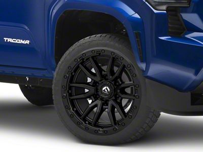 Fuel Wheels Rebel Matte Black 6-Lug Wheel; 22x9; 20mm Offset (24-25 Tacoma)