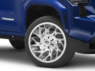 Fuel Wheels Runner Chrome 6-Lug Wheel; 24x14; -75mm Offset (24-25 Tacoma)