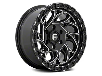Fuel Wheels Runner OR Gloss Black Milled 6-Lug Wheel; 18x9; -12mm Offset (24-25 Tacoma)