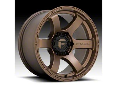 Fuel Wheels Rush Matte Bronze 6-Lug Wheel; 18x9; -12mm Offset (24-25 Tacoma)