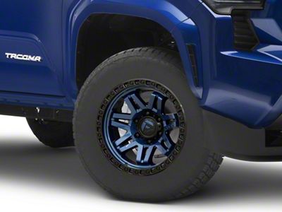 Fuel Wheels Syndicate Dark Blue with Black Ring 6-Lug Wheel; 17x9; -12mm Offset (24-25 Tacoma)