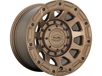 Fuel Wheels Tracker Matte Bronze 6-Lug Wheel; 17x9; 1mm Offset (24-25 Tacoma)