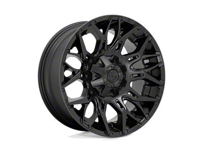 Fuel Wheels Twitch Blackout 6-Lug Wheel; 22x12; -44mm Offset (24-25 Tacoma)