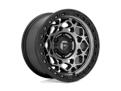 Fuel Wheels Unit Gunmetal with Matte Black Ring 6-Lug Wheel; 17x9; 1mm Offset (24-25 Tacoma)